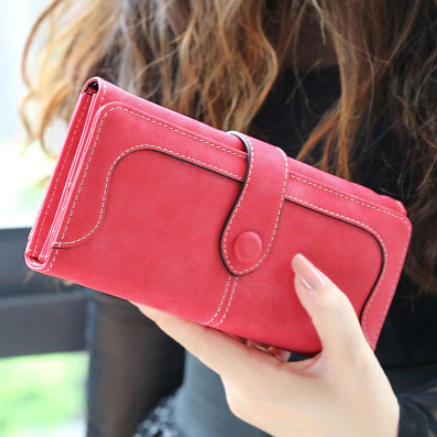 Matte Leather Lady Purse