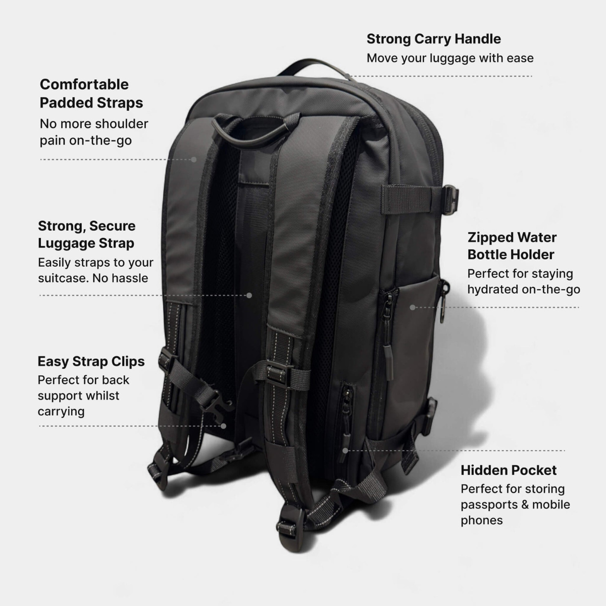 VaultPack™ Compression Backpack