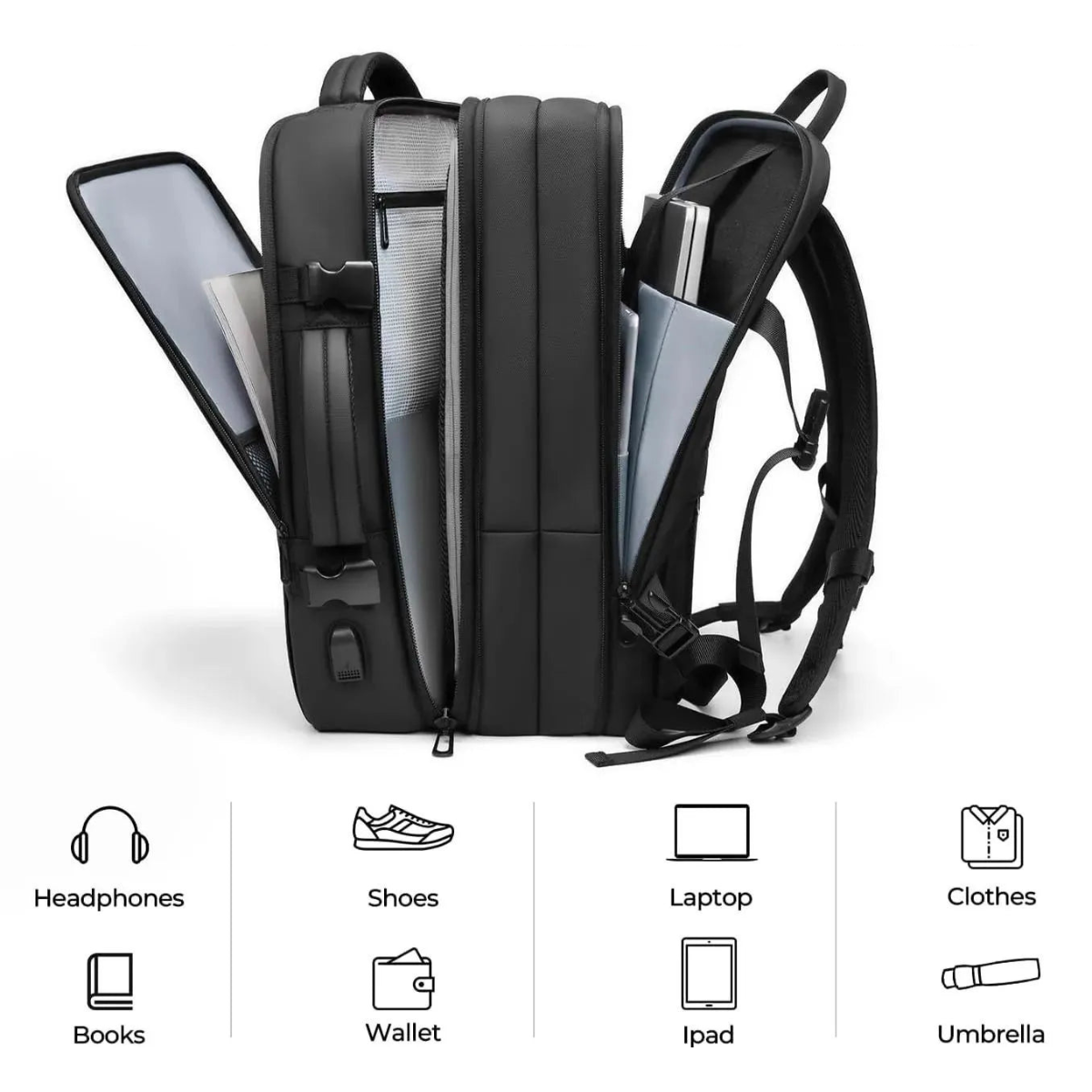 VaultPack™ Compression Backpack