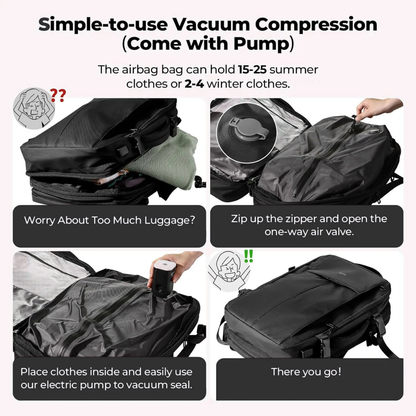 VaultPack™ Compression Backpack
