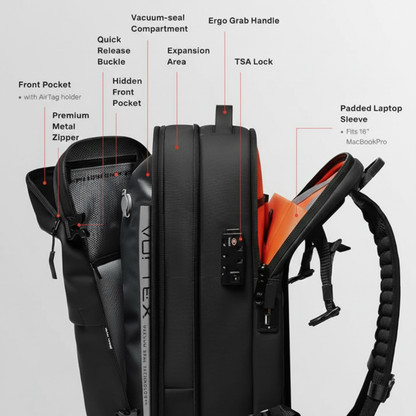 VaultPack™ Compression Backpack