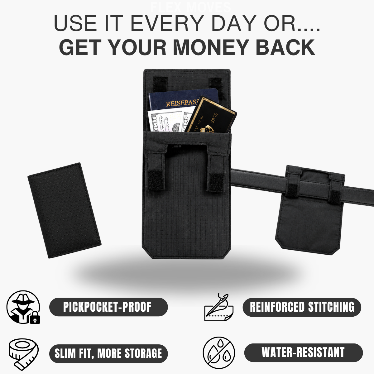 Flex Belt Wallet Pro